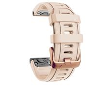 Fleshy Leaf QuickFit 20mm Bracelet de montre - Compatible avec Garmin Fenix 8 43mm/epix Pro 42mm/Fenix 7S/5S/5S Plus/6S/6S Pro/D2 Delta S/Descent Mk2S - Bracelet de remplacement pour SmartWatch en