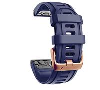 Fleshy Leaf QuickFit 20mm Bracelet de montre - Compatible avec Garmin Fenix 8 43mm/epix Pro 42mm/Fenix 7S/5S/5S Plus/6S/6S Pro/D2 Delta S/Descent Mk2S - Bracelet de remplacement pour SmartWatch en