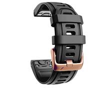 Fleshy Leaf QuickFit Bracelet de montre 20 mm compatible avec Garmin Fenix 8 43 mm/epix Pro 42 mm, Fenix 7S 5S/ 5S Plus, 6S/ 6S Pro, D2 Delta S, Descent Mk2S - Bracelet de rechange en silicone