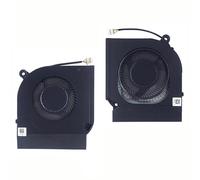Fleshy Leaf Ventilateur CPU + GPU de rechange pour Acer Predator Helios 300 PH315-52 PH317-53 PH315-53(2020) AN515-57 AN515-56 AN515-55 AN515-45 AN515-44 AN517-54 AN517 52 AN517-41 AN715-53 FML9 FMAQ