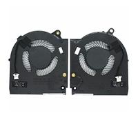 Fleshy Leaf Ventilateur de refroidissement CPU + GPU de rechange pour Dell Alienware M15 R5 M15 R6 M15 Ryzen R5 M15 Ryzen R6 2021 Series EG75071S1-C050-S9A EG75071S1-C060-S9A DFSCK22D058888 33 FNDD. 1 DFSCK22115181S FNDO