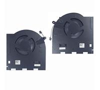 Fleshy Leaf Ventilateur de refroidissement CPU + GPU de rechange pour Dell Alienware M17 R3 R4 P45E DC28000ROSL EG50061S1-1C010-S9A K13087 DC28000RNSL EG50061S1-C060-S9A K13089 RT. X30 1 2 V 0H5TYJ 0CNV63