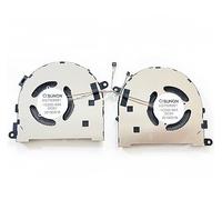 Fleshy Leaf Ventilateur de refroidissement CPU + GPU de rechange pour Lenovo Yoga C940-15IRH Yoga 9-15IMH5 Series 5H40S19977 EG70050S1-1C040-S9A EG70050S1-1C030-S9A