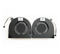 Fleshy Leaf Ventilateur de refroidissement CPU + GPU de rechange pour Razer Book 13 RZ09-0357 RZ09-03571EM1-R3U1 RZ09-03570EM1 RZ09-0357MGM3-R3G1 Series EG50040S1-1C370-S99-S99. EG500 40S1-1C330-S99