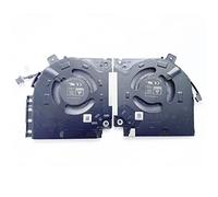 Fleshy Leaf Ventilateur de refroidissement CPU + GPU pour Dell Alienware X15 R1 RTX30 Series DFS5K22305283T FND3 DFS5K22115371S FND2 DC5V 0,5A 082VD4 0V0G61