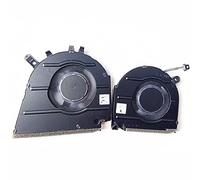 Fleshy Leaf Ventilateur de refroidissement CPU + GPU pour DELL Inspiron 15 7510 16 7610 Series EG50050S1-C130-S9A EG50050S1-C120-S9A 0GJN2R 0CNNWF
