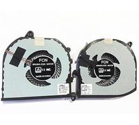 Fleshy Leaf Ventilateur de refroidissement CPU + GPU pour Dell XPS 15 9570 Precision 5520 5530 M5520 M5530 Series 008YY9 0TK9J1 TK9J1 08YY9