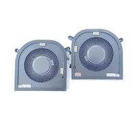 Fleshy Leaf Ventilateur de refroidissement CPU + GPU pour Dell XPS 17 9700 9710 9720 Precision 5750 5760 DC5V EG50060S1-C501-S9A MIN6.5 CFM EG50060S1-C511-S9A MIN6.8 CFM (Discre) te Graphics)