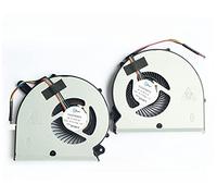 Fleshy Leaf Ventilateur de refroidissement CPU + GPU pour Gigabyte RP64 RP64W P64 P64W PR65 RP65W Aero14 Aero15 15X 15W 15P 15KB V8 X9 Y9 Series BS5005HS-U2N BS5005HS-U2M