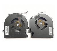 Fleshy Leaf Ventilateur de refroidissement CPU + GPU pour HP Omen 15-EN 15-EK 15-EK0023DX 15-EK0020CA 15-EK0013DX 15-EK0008CA TPN-Q236 TPN-Q238 ND8CC02-19J23 M0421 5-001 ND8CC02-19J22 M04216-001 12 V