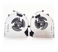Fleshy Leaf Ventilateur de refroidissement CPU + GPU pour HP Victus 16-D 16-E 16-e0011ns TPN-Q263 TPN-Q264 RTX3050 DC5V Series EG75070S1-C700-S9A EG75070S1-C710-S9A M75720-001 m. 75722-001