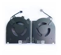 Fleshy Leaf Ventilateur de refroidissement de rechange pour Dell 2021 an G15 5510 5511 5515 RTX3060 RTX3050 Series DC12V 1A DFSCK22105182Q FN9R 9.6CFM DFSCK22115181T FN9S 9.2CFM FM