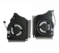 Fleshy Leaf Ventilateur de refroidissement pour Dell G5-5590 G7-7590 G7-7790 G5 5590 G7 7590 7790 P82F Series 006KT2+0C04TH DFSCK221151811 FM0B DFSCKK 22105 1821 FM0C 12V 1A