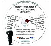 Fletcher Henderson (1937-1938) Restauré pour Blu-ray Audio