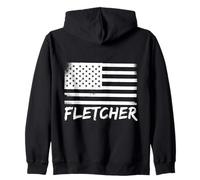 Fletcher Nom de prénom personnalisé pour Anniversaire de citoyenneté Sweat à Capuche