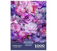 Fleur 1000 Pièces Puzzle Jeu Éduchatif Créatif Merveilleux Jigsaws Jeu De Défi Unique pour Cadeaux De Voyage, Présent 70x50cm/1000pcs
