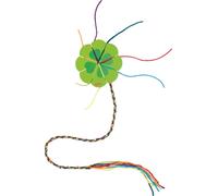 Fleur à tricoter, trèfle à tricoter, assorti dans un présentoir de 12 pièces