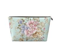 Fleur Aquarelle Floral Printemps, Trousse de Maquillage Trousse à cosmétiques Trousse de Toilette de Voyage Portable Pochette de Toilette
