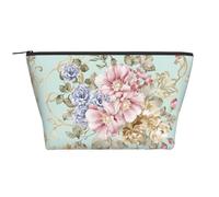 Fleur Aquarelle Floral Printemps, Trousse de Toilette Trousse de Maquillage Sac à cosmétiques Trousse de Toilette de Voyage Portable