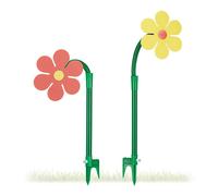 Fleur arroseuse jet eau lot de 2 arroseur de jardin fleurs tuyau arrosage