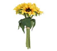 Fleur artificielle,Fausse fleur,Tournesol artificiel,Bouquet de tournesols artificiels,Tournesol en soie artificiel
