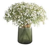 Fleur artificielle, Fleurs artificielles, bouquets de fleurs gypsophile 21 pièces 2 for fête mariage décoration jardin à domicile