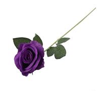 Fleur artificielle unique esthétiquement agréable, idéale pour décorer des espaces tels que les salons ou pour une utilisation dans des arrangements floraux lors d'événements (violet)