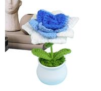 Fleur au crochet, fleurs tricotées Fleurs tricotées à la main Roses au