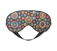 Fleur bohème pour le sommeil des yeux, design mis à jour, blocage de la lumière, aveuglage des yeux de nuit, hommes et femmes, travail de quart de travail, voyage