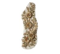 Fleur Broderie à Coudre Broderie Coudre Sur Robe Dentelle Applique Fleur Patch 3D Fleur Brodée Patchs Brodés Coudre Tissu Garnitures pour Décoration Robe de Mariée Vêtements Sacs à Dos