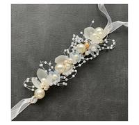 Fleur Cheveux Mariage Enfant Bandeau de mariée for filles, imitation perles en cristal, coiffure, couronne fleurs, guirlande, cerceau, bandeaux mariage(Bracelet 7)