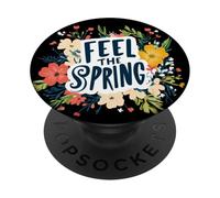 Fleur comme une fleur avec ce costume Feel the Spring PopSockets PopGrip Adhésif