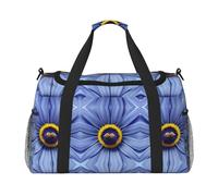 Fleur cœur abeille. C'est un sac de voyage à main avec une grande capacité et multifonctionnel, un incontournable pour les voyages en plein air