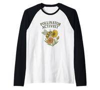 Fleur d'abeille activiste pour pollinisateur Sauvez Le Jardin des Abeilles Manche Raglan