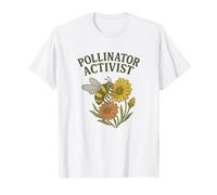 Fleur d'abeille activiste pour pollinisateur Sauvez Le Jardin des Abeilles T-Shirt