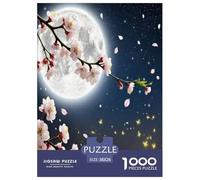 Fleur d'abricot Puzzle 1000 Pieces Cadeau Unique Jeu Éduchatif Challenge Toy À De Qualité Supérieure Peinture Art pour Adultes Et Enfants À Partir De 12 Ans 38x26cm/1000pcs