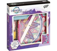 Fleur d'agenda en serti créatif avec diamants autocollants