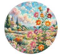 Fleur de Ballon Puzzles 1000 Pièces Cadeau Unique Jeu Éduchatif Challenge Toy À De Qualité Supérieure Peinture Art pour Adultes Et Enfants 1000pcs (67.5x67.5cm)