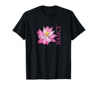 Fleur de café personnalisée Nancy Prénom Femme Maman T-Shirt