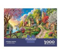 Fleur de Cerisier (12)_1 Puzzles 1000 Pièces Cadeau Unique Jeu Éducatif Défi Jouet À De Qualité Supérieure Peinture Art pour Adultes Et Enfants À Partir De 14 Ans 70x50cm/1000pcs