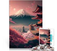 Fleur de Cerisier du Japon Puzzles de 1000 pièces pour Adultes pour Le Jeu éducatif Challenge Toy Œuvre d'art 38x26cm