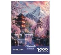 Fleur de Cerisier Puzzle 1000 Pièces Educa Jouet en Bois Cadeau Unique Décoration Intérieure Jeu Éduchatif Challenge Toy Adultes & Enfants des 14 Ans 38x26cm/1000pcs