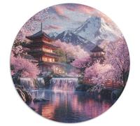 Fleur de Cerisier Puzzle 1000 Pièces Educa Jouet en Bois Divertissement Créatif De l'art De La DécoRation Jeu Éduchatif Challenge Toy pour Adultes Et Enfants À Partir De 12 Ans 1000pcs (67.5x67.5cm)