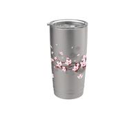 FLEUR DE CERISIER SAKURA, FLEUR DE FLEURS AU PRINTEMPS Gobelet isotherme en acier inoxydable double paroi