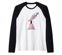 Fleur de Cerisier Vernis à Ongles Botanique Manche Raglan
