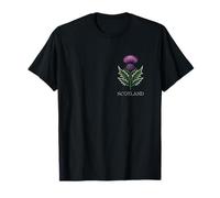 Fleur de chardon écossais, symbole celtique, motif écossais T-Shirt