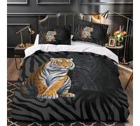 Fleur de chardon Housse de Couette Microfibre Hypoallergique Imprimé en 3D Super Douce Résumé botanique Parure de Lit Fermeture Éclair Confortable Léger for Hommes Enfants Double（200x200cm）