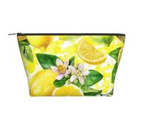 Fleur de Citron, Trousse de Toilette Trousse de Maquillage Sac à cosmétiques Trousse de Toilette de Voyage Portable