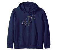 Fleur de Colibri Pissenlit, Arbre Colibri Floral Sweat à Capuche