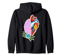 Fleur de Connexion Heart Brain Empath Sweat à Capuche